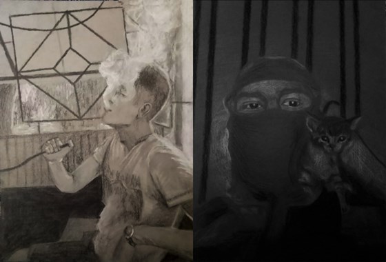 Портреты: ЧБ